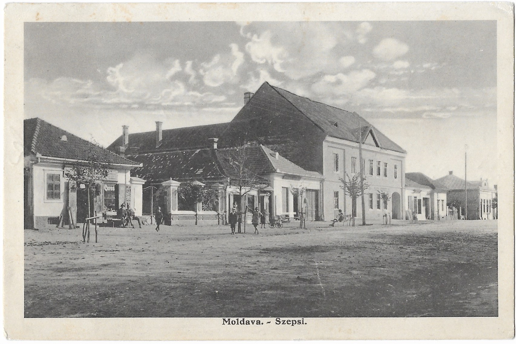 Pohladnica 20-te roky 20.stor.